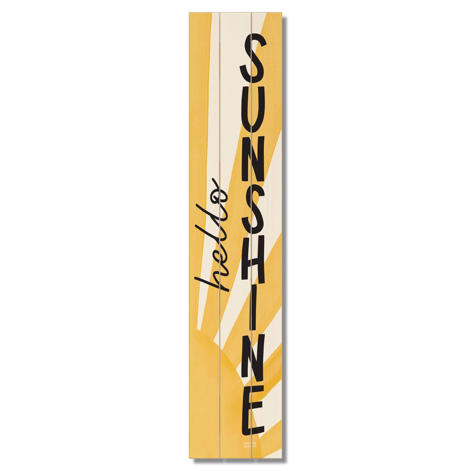 "Hello Sunshine" Pallet Wood Porch Welcome Sign