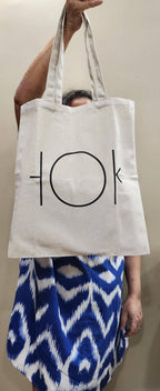 Plain Tote Bag | Eco Canvas Fabric Bag | Unbranded Tote Bag