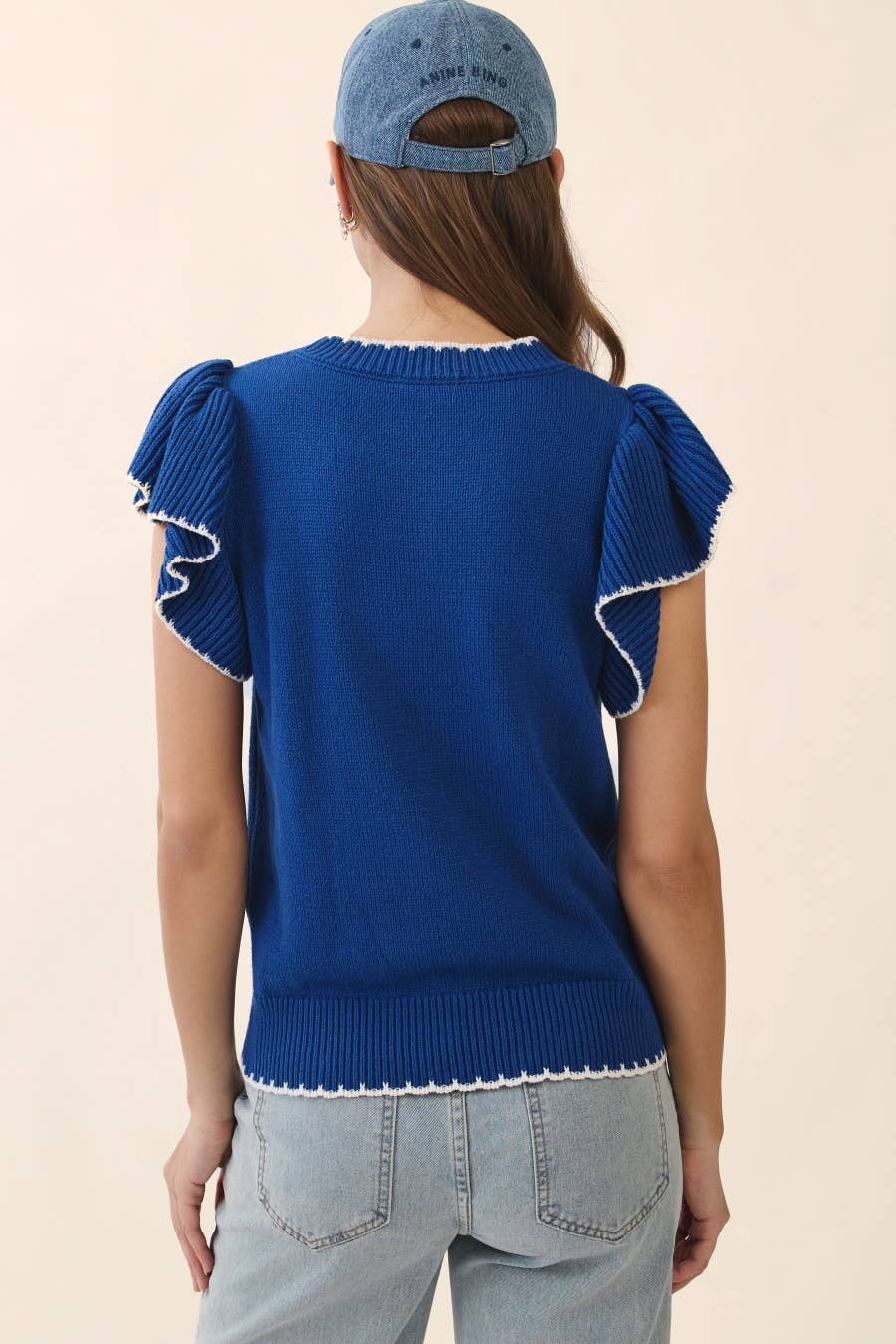 Bird Graphic Sweater Knit Top