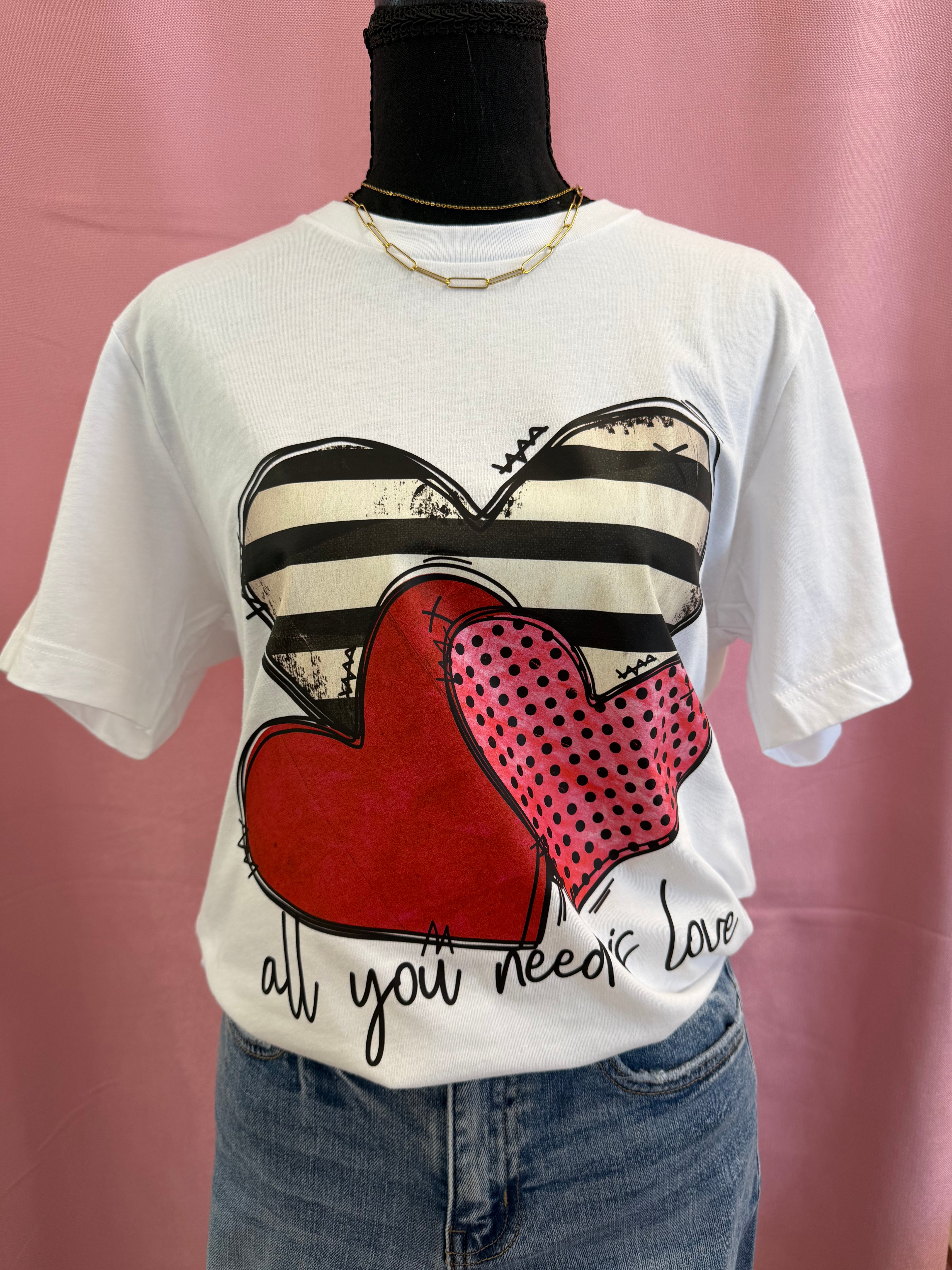 All You Need Is Love T-Shirt White