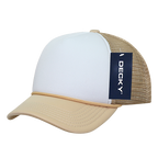 Decky 7010 - Kids, Youth Trucker Foam Hats, Mesh Back - 7010