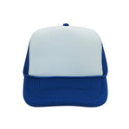 Nissun Classic Trucker Baseball Hats Caps Foam Mesh Blank Solid Two Tone Snapback Adult Youth