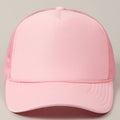 Solid Color OTTO 5-Panel Foam Mesh Back Trucker Hat