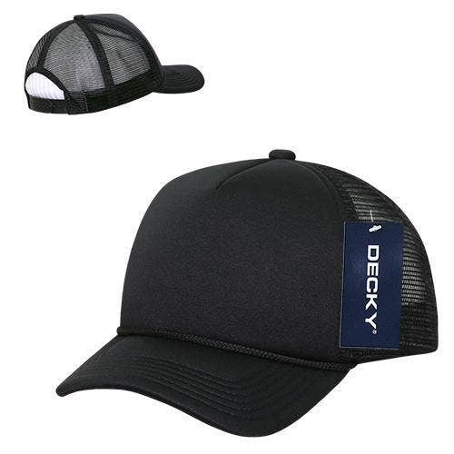 Decky 7010 - Kids, Youth Trucker Foam Hats, Mesh Back - 7010