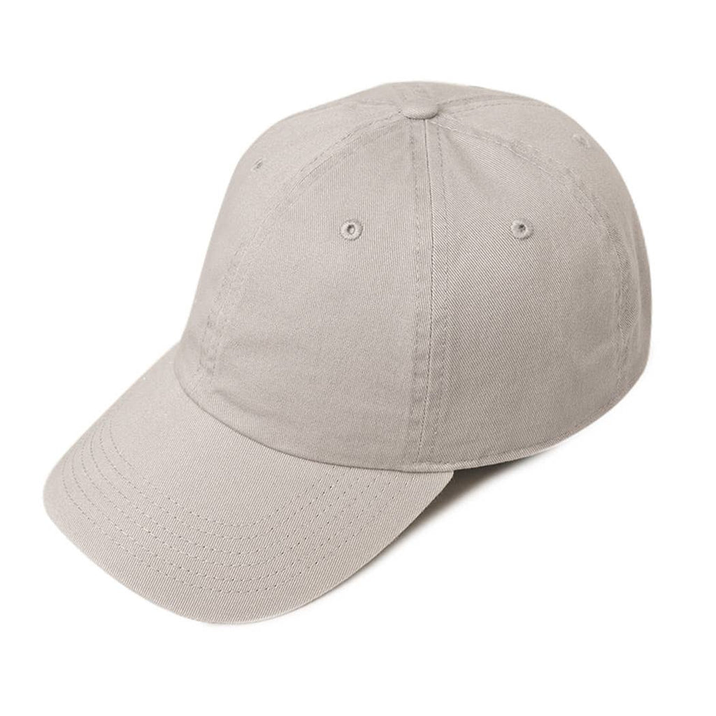 Plain Solid Stone Washed Adjustable Dad Cap
