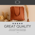 Plain Tote Bag | Eco Canvas Fabric Bag | Unbranded Tote Bag