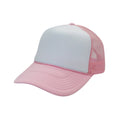 Nissun Classic Trucker Baseball Hats Caps Foam Mesh Blank Solid Two Tone Snapback Adult Youth