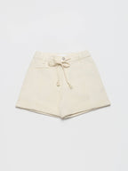 Super High Rise Drawstring Cuffed Shorts
