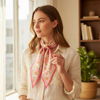 Twirl & Tie Scarf Accessory–Endless Daydream Cream