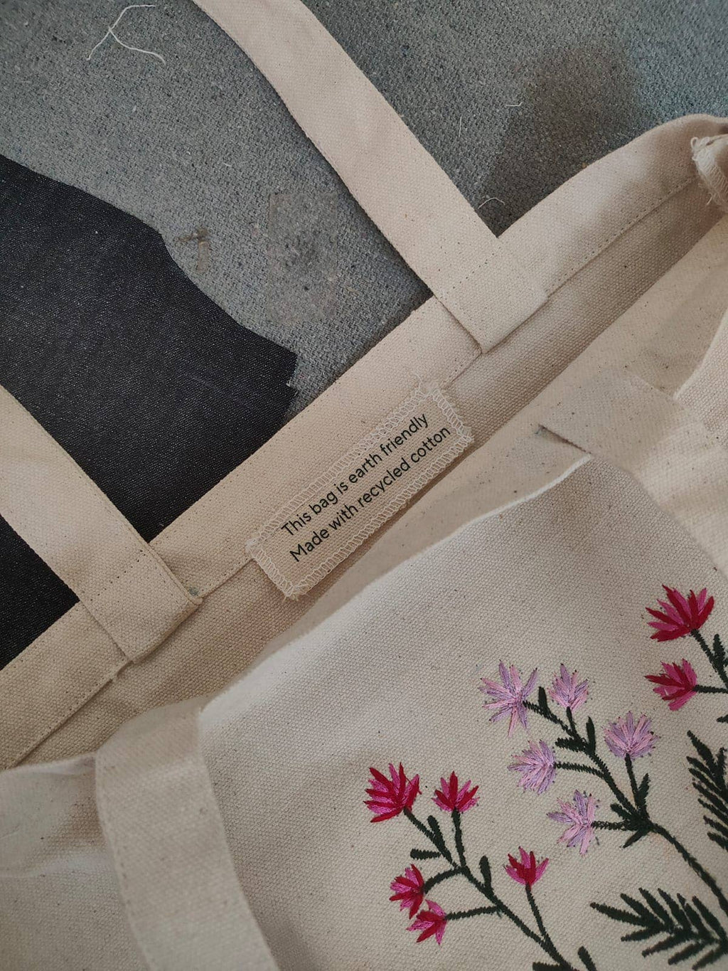 Plain Tote Bag | Eco Canvas Fabric Bag | Unbranded Tote Bag