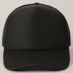 Solid Color OTTO 5-Panel Foam Mesh Back Trucker Hat