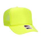 Solid Color OTTO 5-Panel Foam Mesh Back Trucker Hat