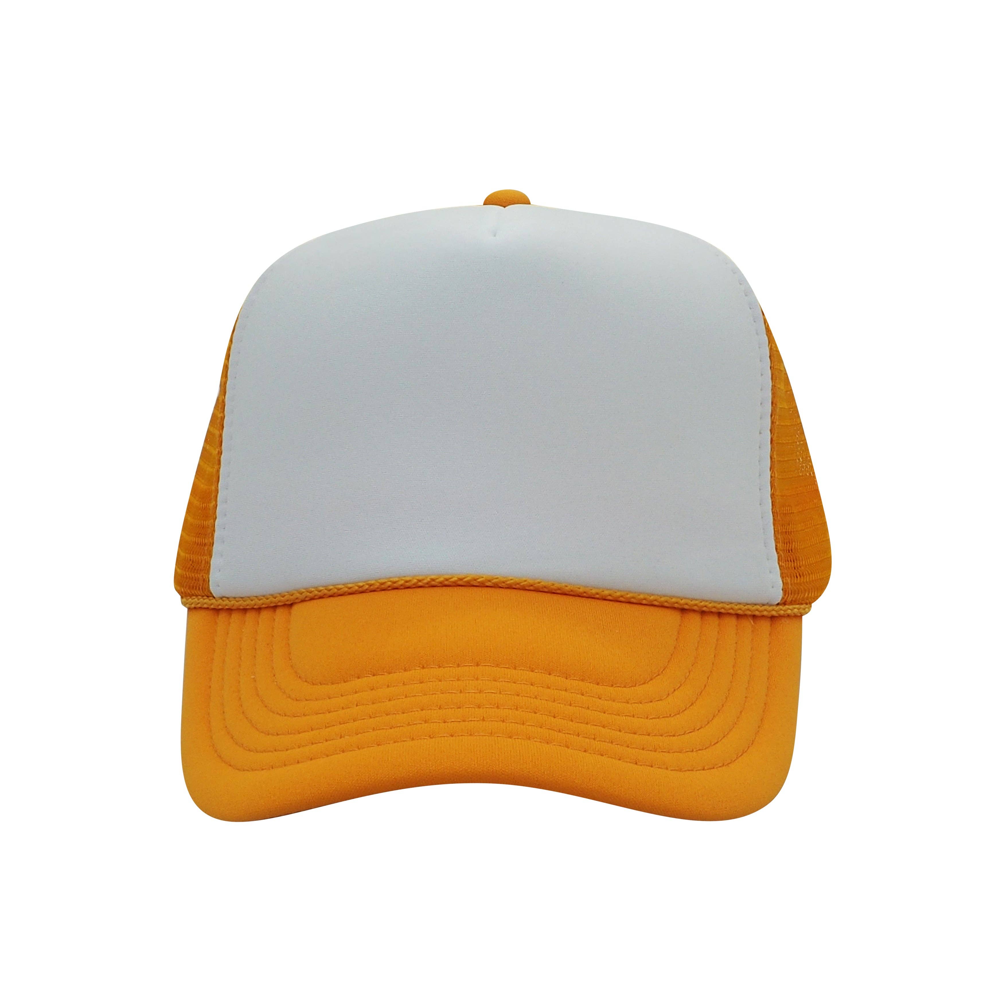 Nissun Classic Trucker Baseball Hats Caps Foam Mesh Blank Solid Two Tone Snapback Adult Youth