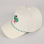 Pickleball Pad Ball Ribbon Embroidery Trucker Hat