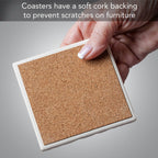 Fine Art "French Impressionists" 4pk Asst. Stone Coasters