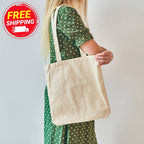 Plain Tote Bag | Eco Canvas Fabric Bag | Unbranded Tote Bag