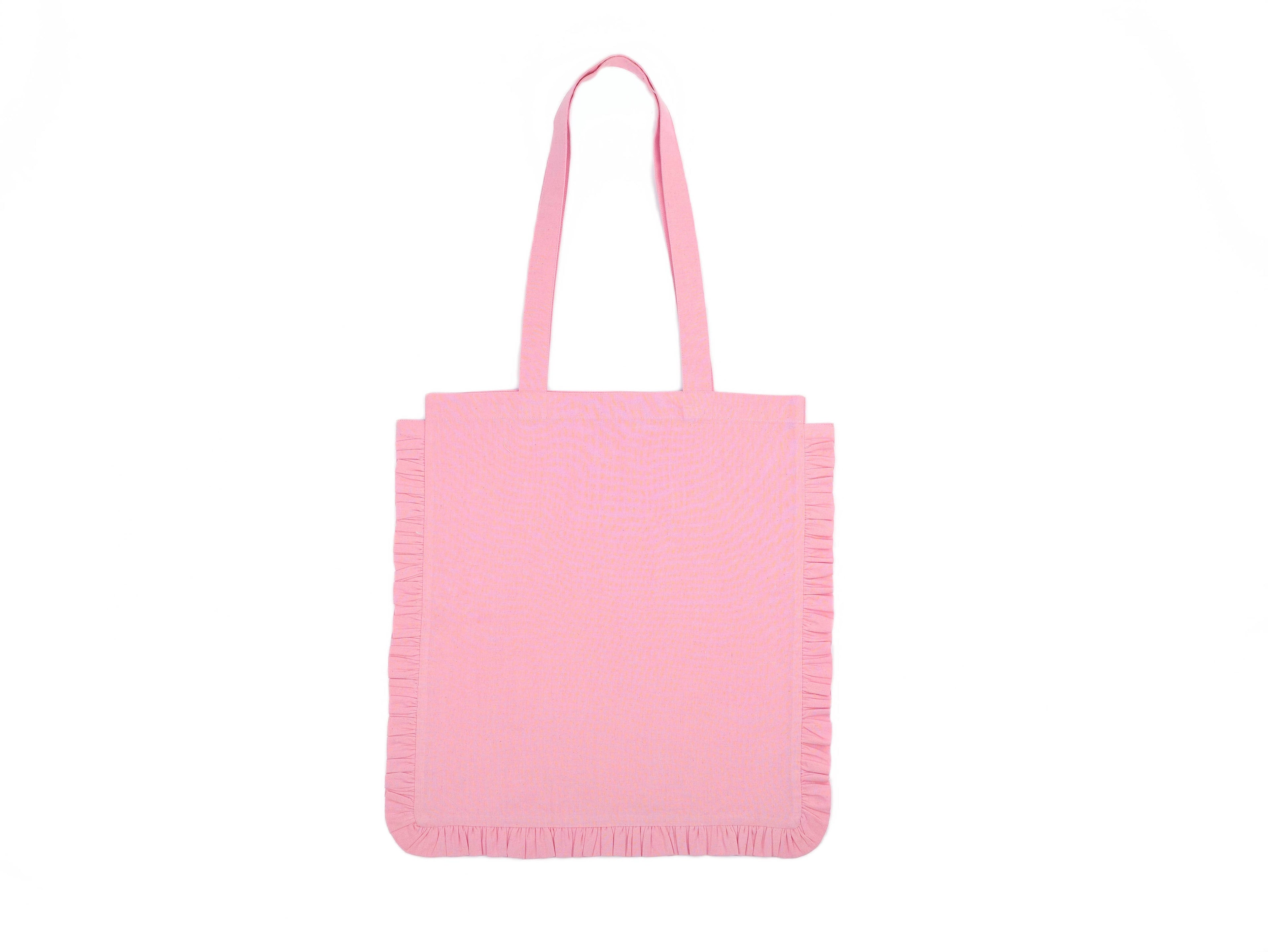 Canvas Ruffle Pouches | Canvas Travel Pouches | Zipper Pouch