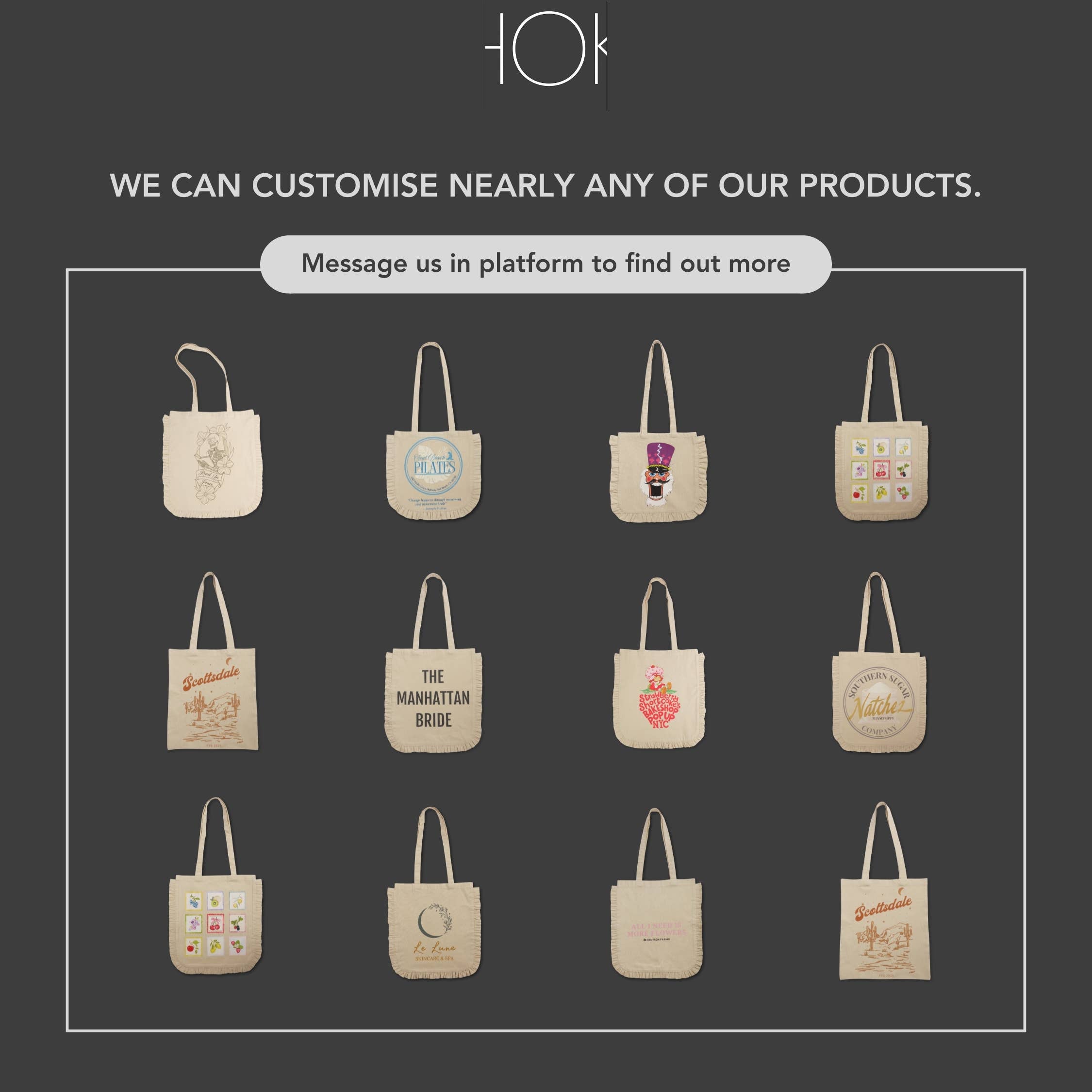 Plain Tote Bag | Eco Canvas Fabric Bag | Unbranded Tote Bag