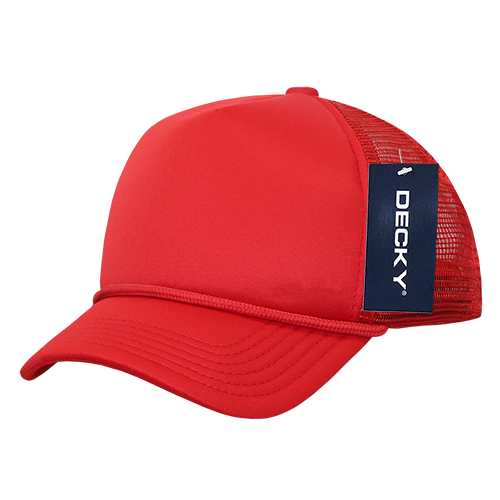 Decky 7010 - Kids, Youth Trucker Foam Hats, Mesh Back - 7010