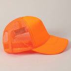 Solid Color OTTO 5-Panel Foam Mesh Back Trucker Hat
