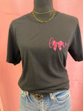 Love Bow T-Shirt Black