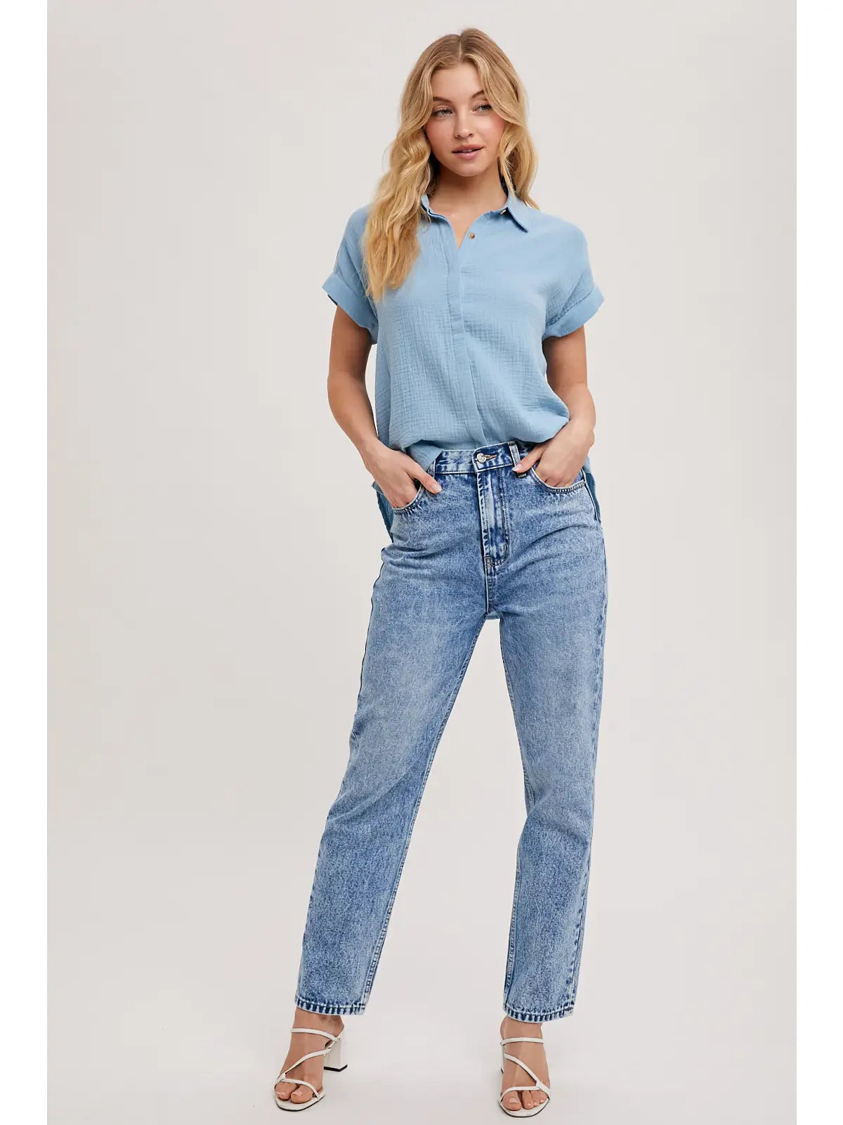 Essential Button Up Cotton Shirt