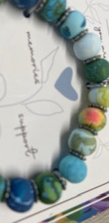 Friend Bracelet - Handmade Clay Beads