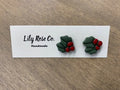 Christmas Holly Earrings