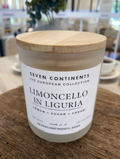 Limoncello in Liguria Candle