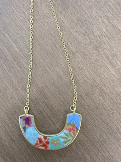 Beach Day Reversible Cradle Necklace
