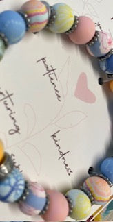 Mother Bracelet - Handmade Clay Beads