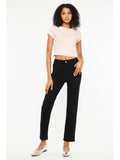 High Rise Slim Straight Jeans