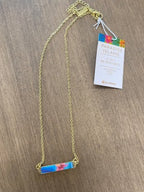 Paradise Island Reversible Mini Bar Necklace
