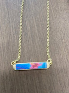 Paradise Island Reversible Mini Bar Necklace