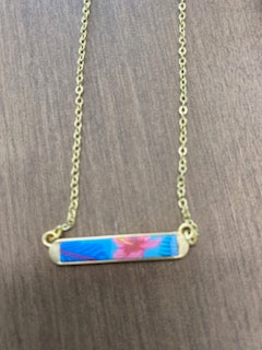 Paradise Island Reversible Mini Bar Necklace