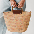 Savannah Straw Tote Tan