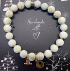 Silent Night - Handmade Clay Beads