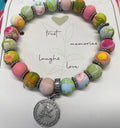 Sister Bracelet - Handmade Clay Beads