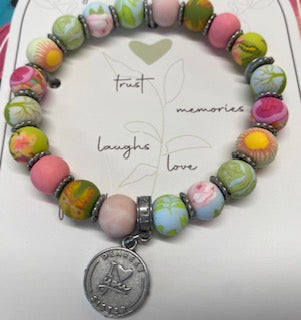 Sister Bracelet - Handmade Clay Beads