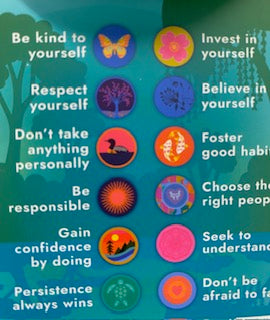 Beads of Wisdom Bracelet - Handmade Clay Beads