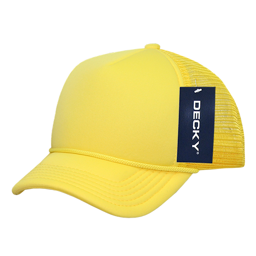 Decky 7010 - Kids, Youth Trucker Foam Hats, Mesh Back - 7010