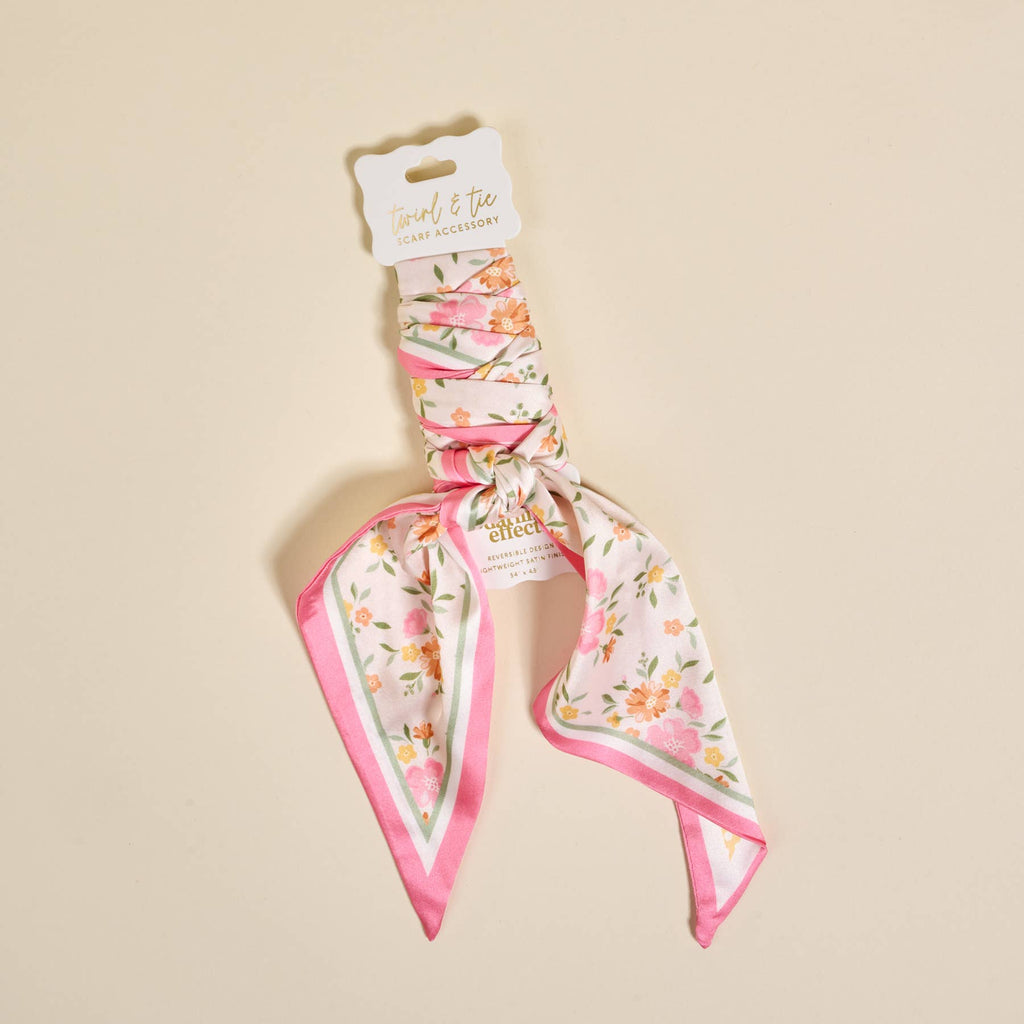 Twirl & Tie Scarf Accessory–Endless Daydream Cream