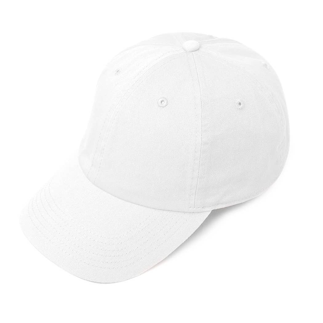Plain Solid Stone Washed Adjustable Dad Cap