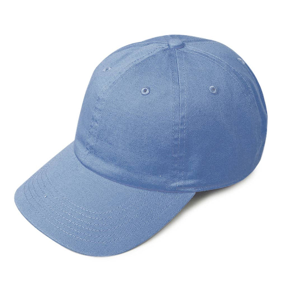 Plain Solid Stone Washed Adjustable Dad Cap