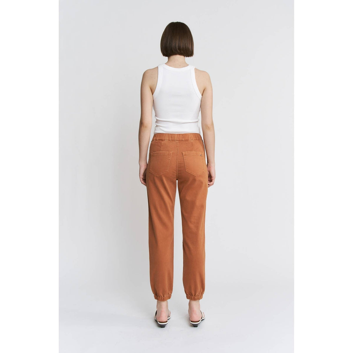High Rise Jogger Cinnamon