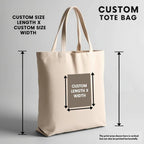 Plain Tote Bag | Eco Canvas Fabric Bag | Unbranded Tote Bag