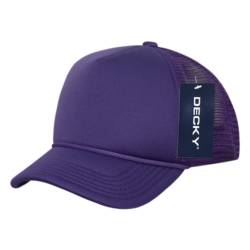 Decky 7010 - Kids, Youth Trucker Foam Hats, Mesh Back - 7010