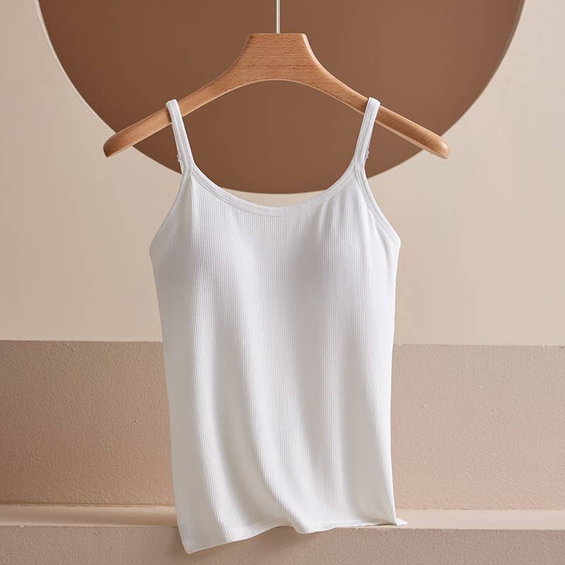 Modal Padded Longline Camisole Top
