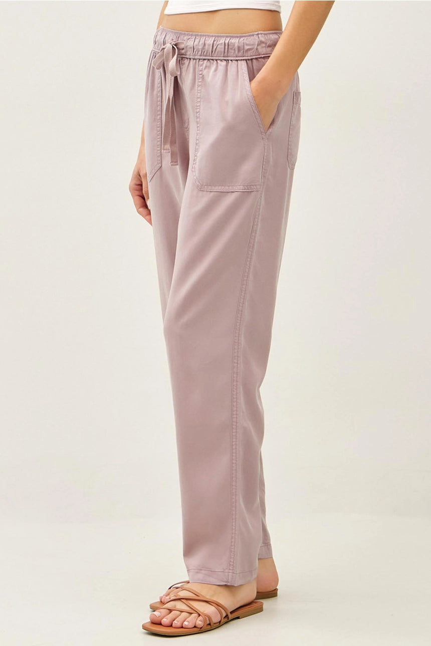 Tencel Ankle Pants