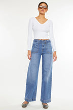Ultra High-Rise Wide Fit Jeans